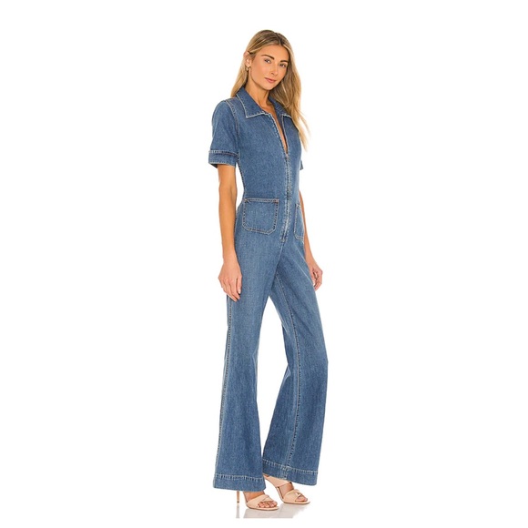 Denim Jumpsuit - Picture 2 of 6